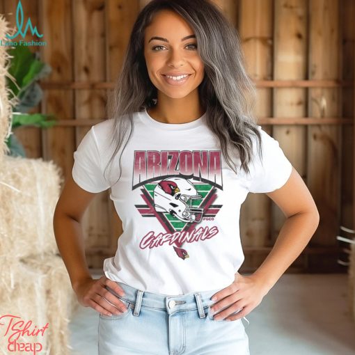 Arizona Cardinals White Triangle Vintage T Shirt
