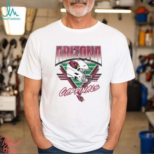 Arizona Cardinals White Triangle Vintage T Shirt