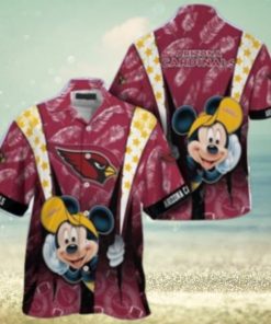Arizona Cardinals nfl mickey mouse Hawaiian Shirt custom for fan