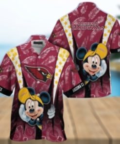 Arizona Cardinals nfl mickey mouse Hawaiian Shirt custom for fan