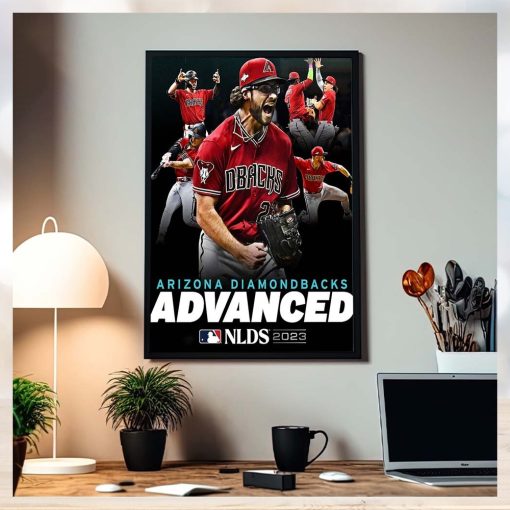 Arizona Diamondbacks Advance To 2023 MLB NLDS Embrace The Chaos Home Decor Poster Canvas