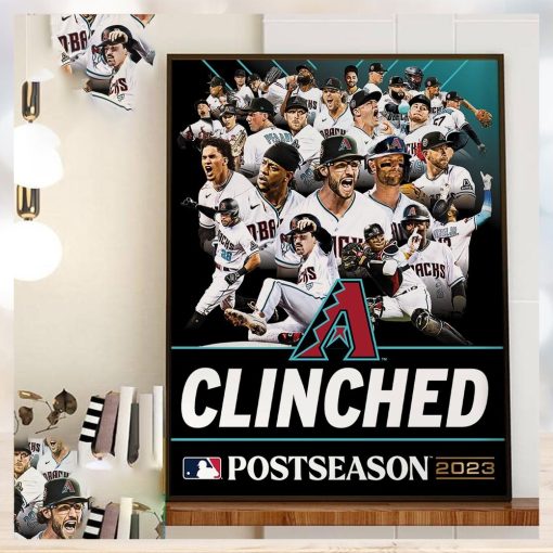 Arizona Diamondbacks Are Back In The MLB Postseason 2023 Home Decor Poster Canvas