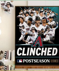 Arizona Diamondbacks Are Back In The MLB Postseason 2023 Home Decor Poster Canvas