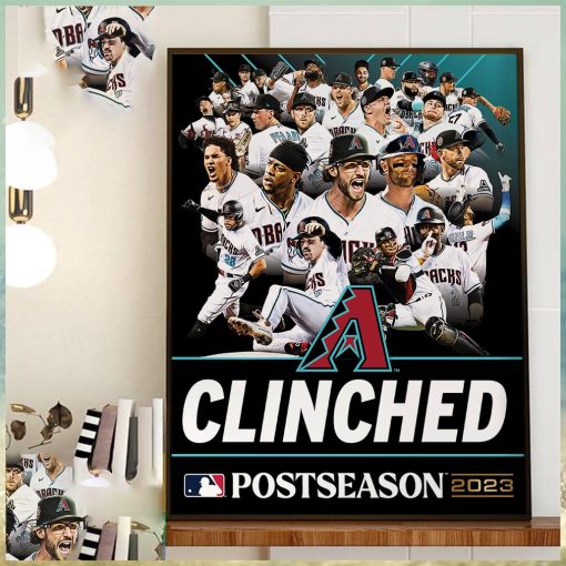 Arizona Diamondbacks Are Back In The MLB Postseason 2023 Home Decor Poster Canvas