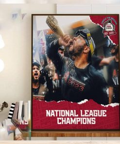 Arizona Diamondbacks Are Champs 2023 National League Champions Home Decor Poster Canvas