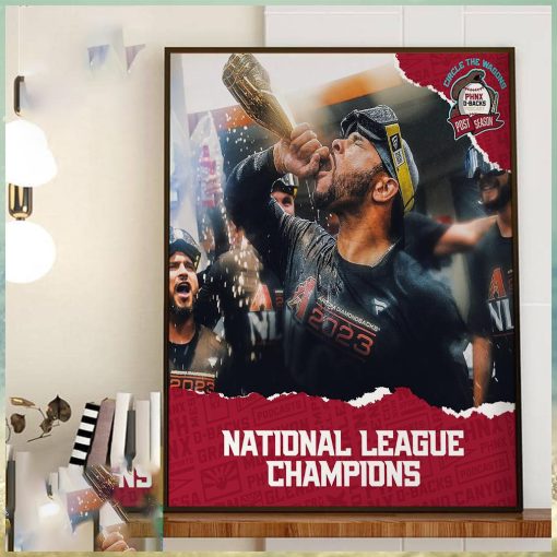Arizona Diamondbacks Are Champs 2023 National League Champions Home Decor Poster Canvas