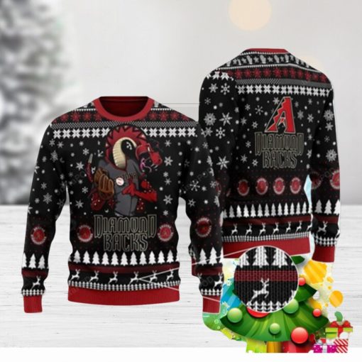 Arizona Diamondbacks Snake MLB Christmas Ugly Sweater Best Gift For Men And Women