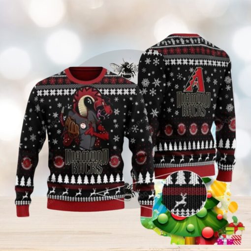 Arizona Diamondbacks Snake MLB Christmas Ugly Sweater Best Gift For Men And Women