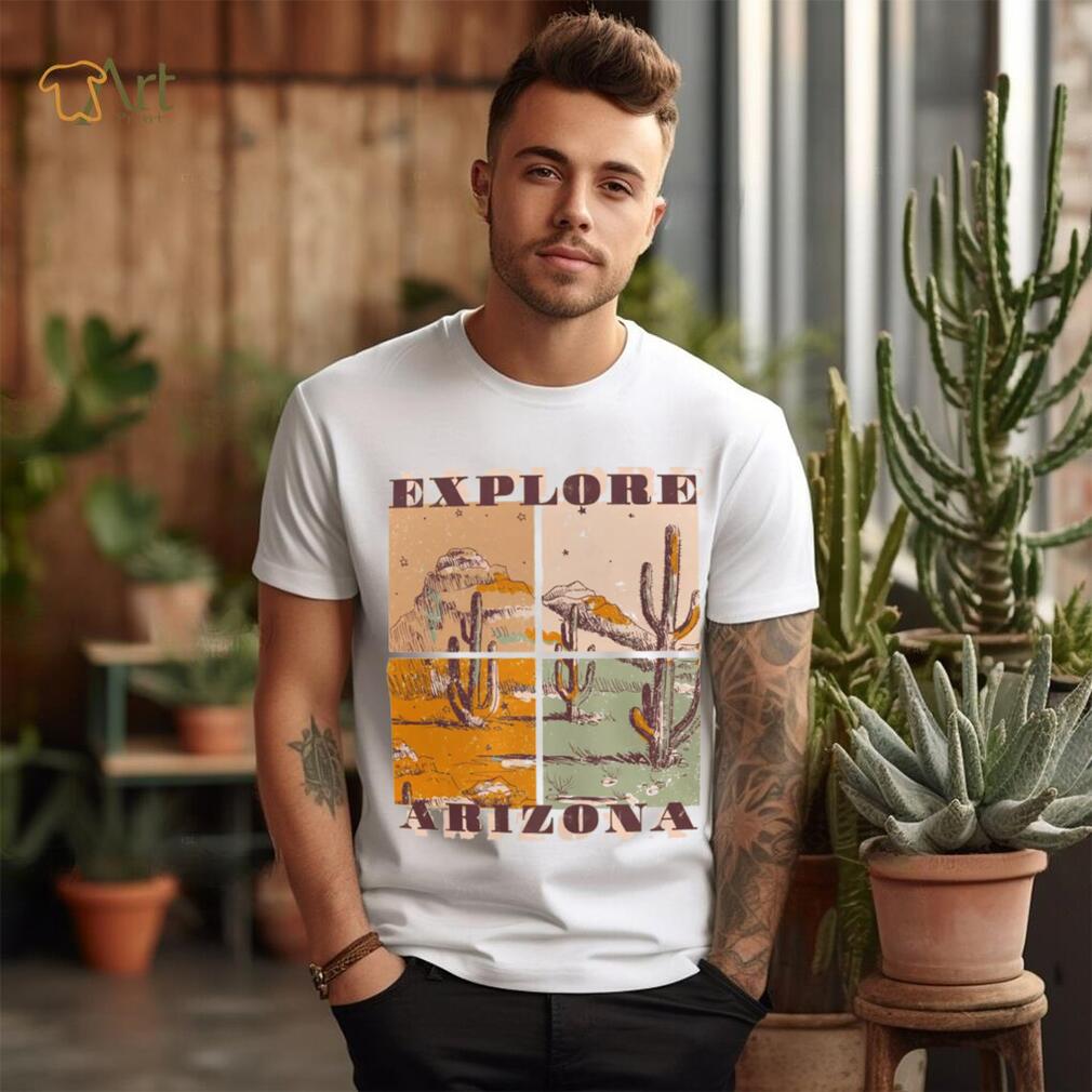 Arizona Quad Desert Scene Graphic T Shirt Arizona Quad Desert Scene Graphic T Shirt