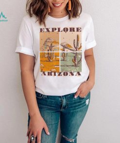 Arizona Quad Desert Scene Graphic T Shirt
