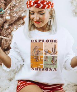 Arizona Quad Desert Scene Graphic T Shirt