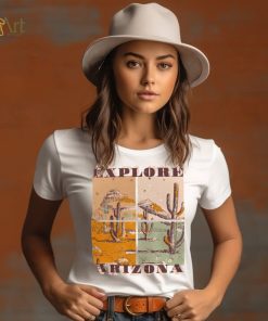 Arizona Quad Desert Scene Graphic T Shirt