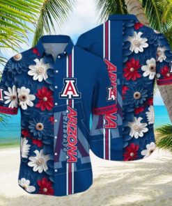 Arizona Wildcats NCAA3 Flower Hawaii Shirt For Fans