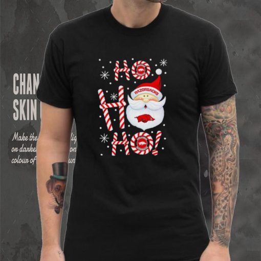 Arkansas Razorbacks Santa Claus ho ho ho shirt