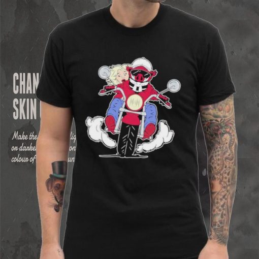 Arkansas Razorbacks motorcycle Ark shirt