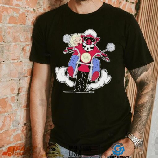 Arkansas Razorbacks motorcycle Ark shirt