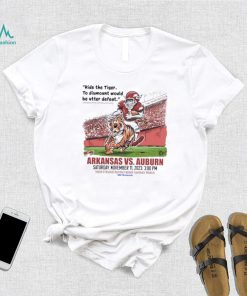 Arkansas vs Auburn ride the tiger to dismount would be utter defeat shirt