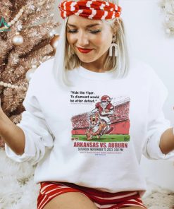 Arkansas vs Auburn ride the tiger to dismount would be utter defeat shirt