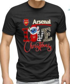 Arsenal Stitch love Christmas shirt