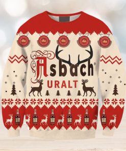 Asbach Ugly Christmas Sweater, Gift for Christmas Holiday