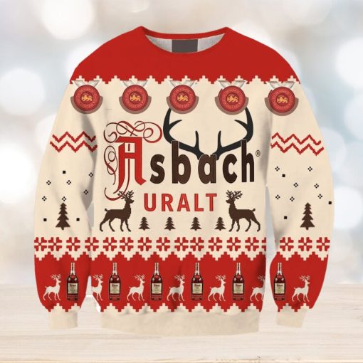 Asbach Ugly Christmas Sweater, Gift for Christmas Holiday