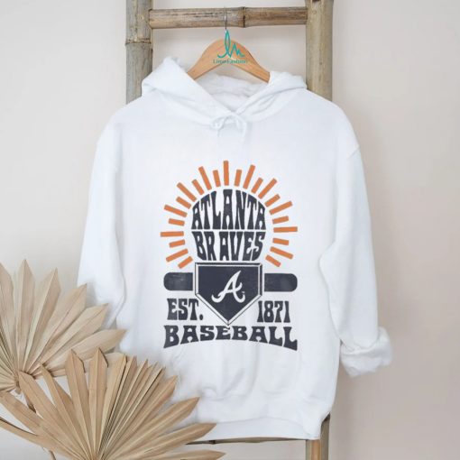 Atlanta Braves Youth Sun Burst T Shirt