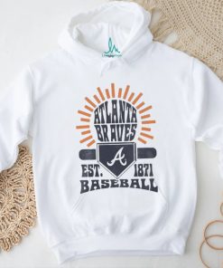 Atlanta Braves Youth Sun Burst T Shirt