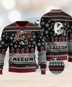 Atlanta Falcon Printed Ugly Christmas Sweater Gift For Men And Women