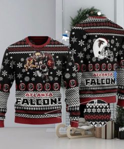 Atlanta Falcon Printed Ugly Christmas Sweater Gift For Men And Women