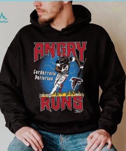 Atlanta Falcons Angry Runs Player Graphic Tri Blend T Shirt