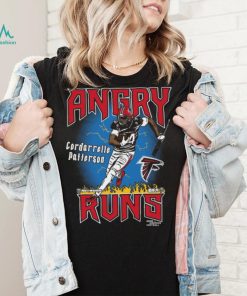 Atlanta Falcons Angry Runs Player Graphic Tri Blend T Shirt