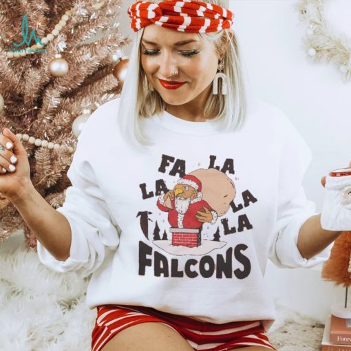Atlanta Falcons Christmas Retro NFL Holiday T Shirt