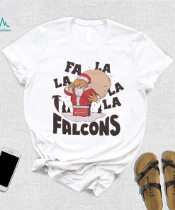 Atlanta Falcons Christmas Retro NFL Holiday T Shirt