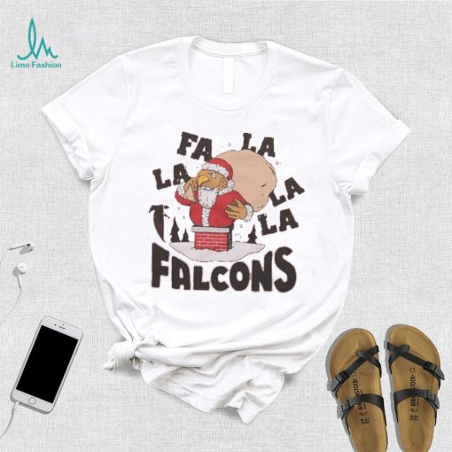 Atlanta Falcons Christmas Retro NFL Holiday T Shirt