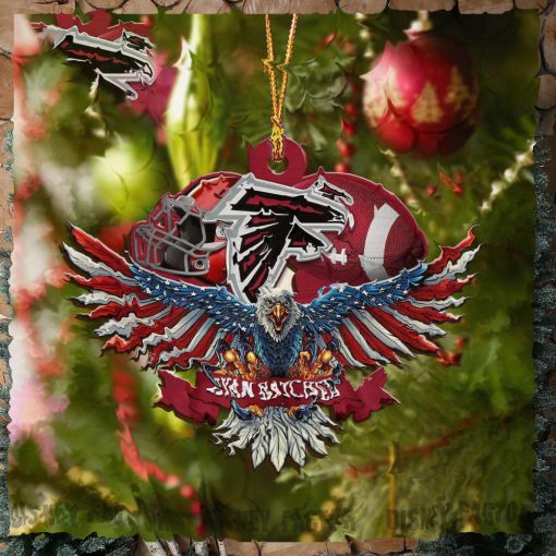 Atlanta Falcons Decorations, Eagles Christmas Ornaments