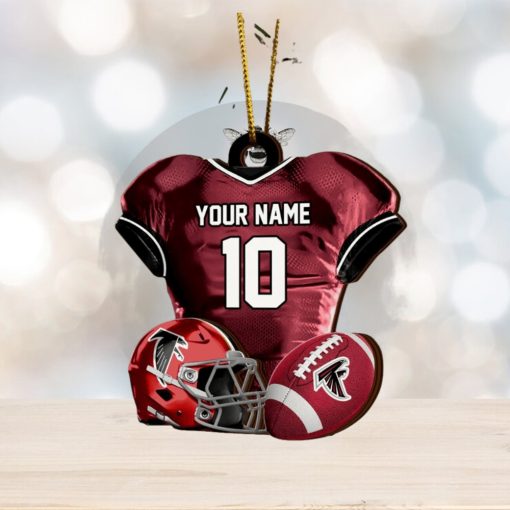 Atlanta Falcons NFL Sport Ornament Custom Name And Number