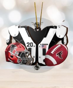 Atlanta Falcons NFL Sport Ornament Custom Your Name And Number