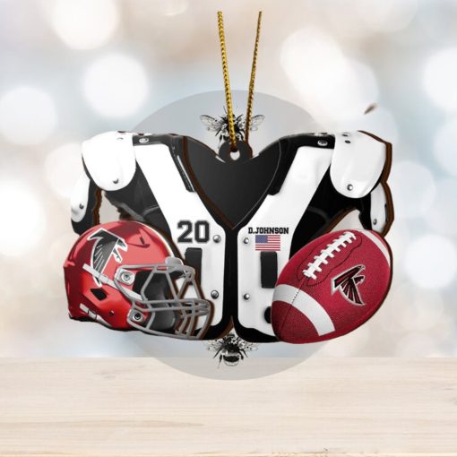 Atlanta Falcons NFL Sport Ornament Custom Your Name And Number