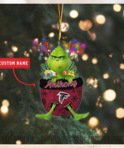 Atlanta Falcons Ornaments, Grinch Christmas Ornament, Nfl Football Christmas