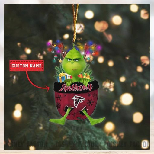 Atlanta Falcons Ornaments, Grinch Christmas Ornament, Nfl Football Christmas