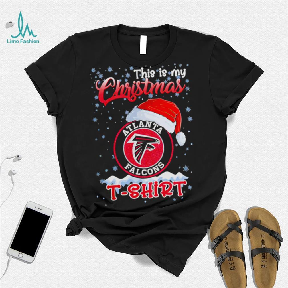Atlanta Falcons This Is My Christmas NFL t shirt Atlanta Falcons This Is My Christmas NFL t shirt