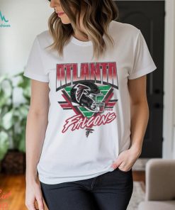 Atlanta Falcons White Triangle Vintage T Shirt