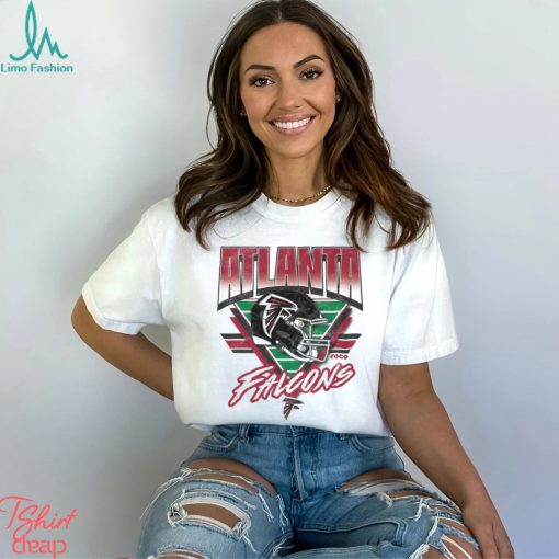 Atlanta Falcons White Triangle Vintage T Shirt