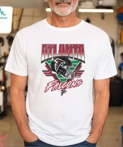 Atlanta Falcons White Triangle Vintage T Shirt