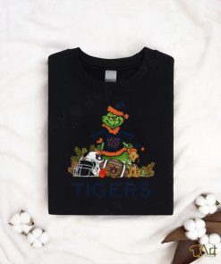 Auburn Tigers Funny Grinch And Dog Christmas shirt