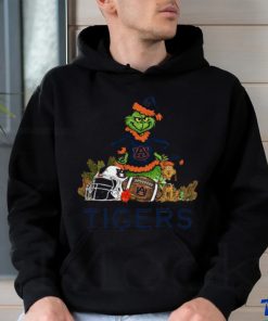 Auburn Tigers Funny Grinch And Dog Christmas shirt