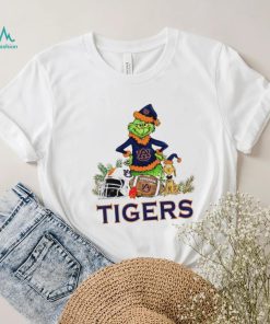 Auburn Tigers Grinch and Max dog funny Christmas shirt