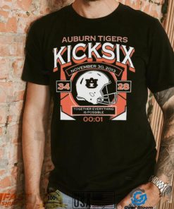 Auburn Tigers Kick Six Together Everything Is Possible 34 28 Nov 30 2013 t shirt