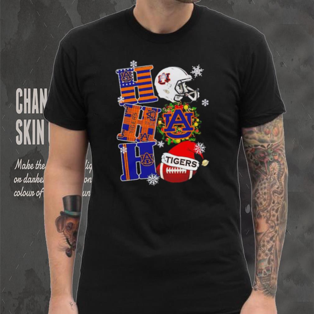 Auburn Tigers NCAA ho ho ho Christmas shirt Auburn Tigers NCAA ho ho ho Christmas shirt