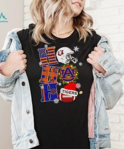 Auburn Tigers NCAA ho ho ho Christmas shirt, hoodie, sweater, long sleeve and tank top Auburn Tigers NCAA ho ho ho Christmas shirt